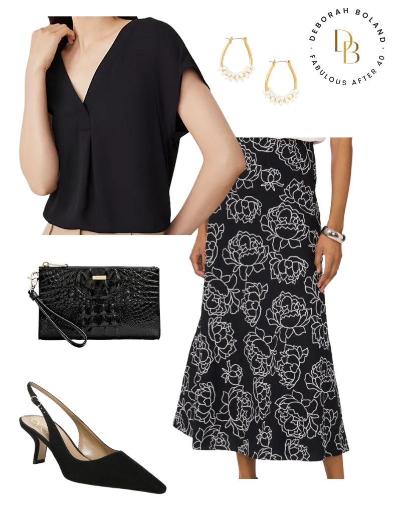 A-line Skirt Clothes for Apple Shape