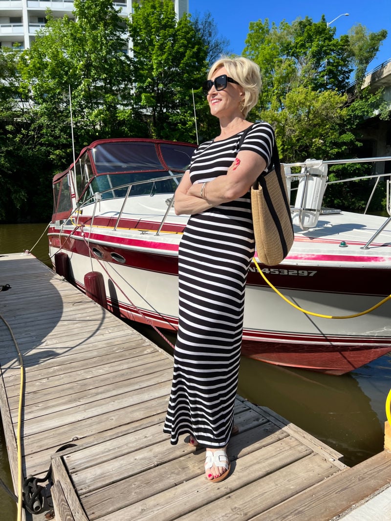 Casual Striped Summer Dresses