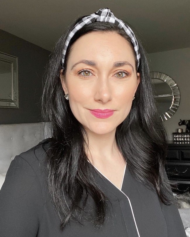 checkered headband