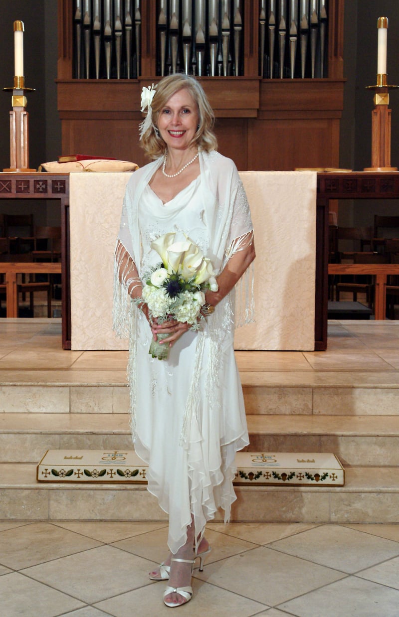 second wedding dresses for older brides