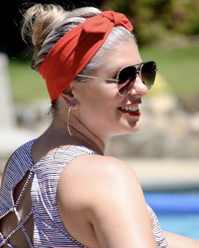 red headband