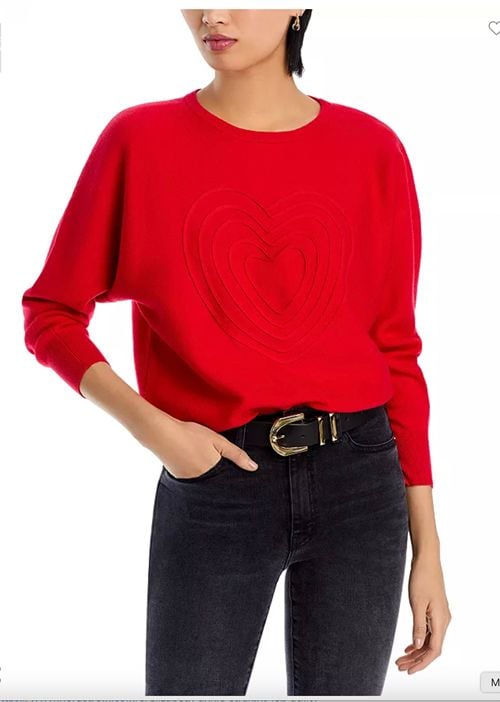 Red Heart Stitch Sweater