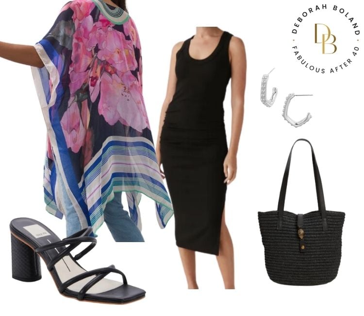 what to wear over a sleeveless black dress