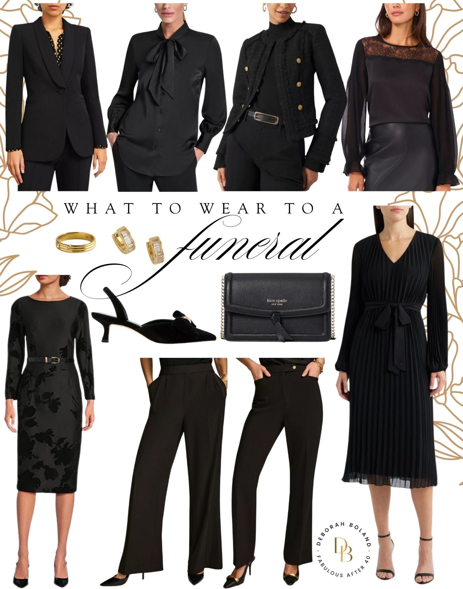 what to wear to a funeral outfit ideas