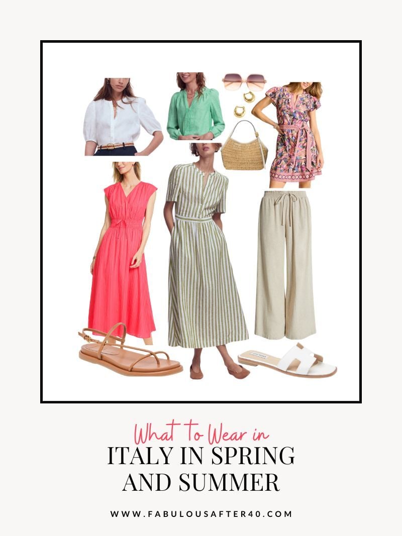 What to wear to italy in Summer