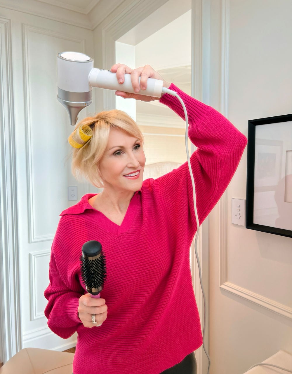 zuvi with curlers