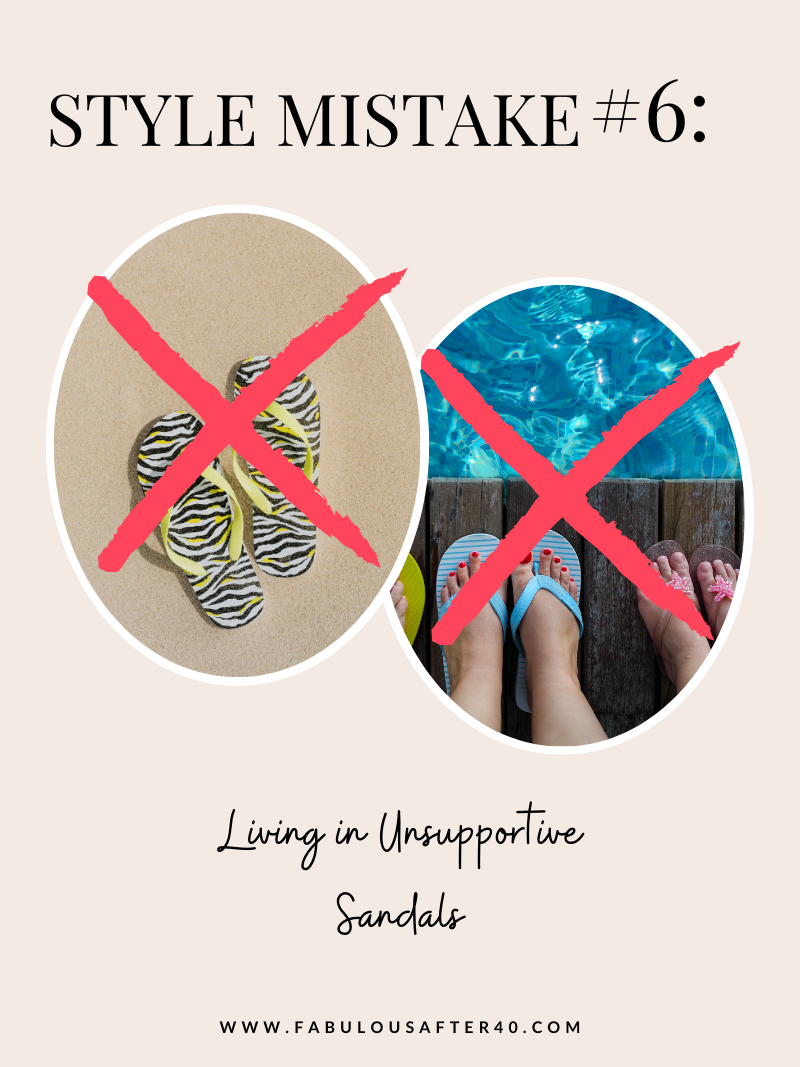 WHAT SHOES SHOULD YOU WEAR OVER 40, SUMMER SUPPORTIVE SANDALS