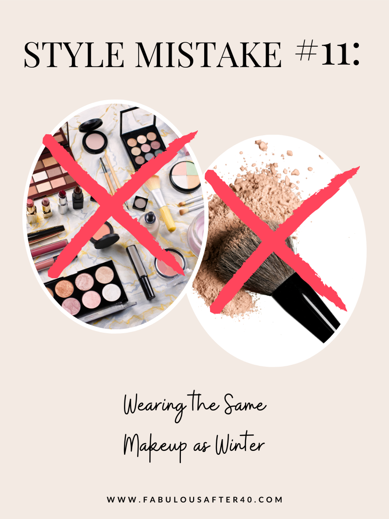 Wearing the Same Makeup as Winter
