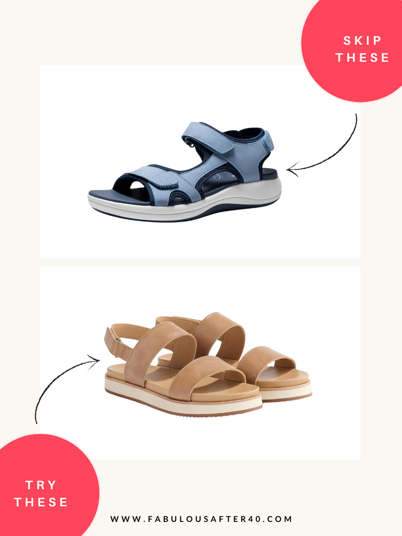 HOW TO SHOP FOR FOOTWEAR, CUTE ORTHOPEDIC OPTIONS FOR OLDER WOMEN