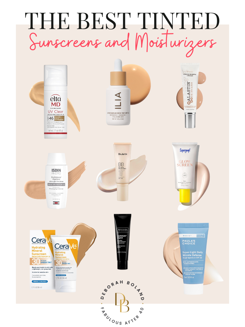 Best Tinted Sunscreens and Moisturizers with SPF for Women Over 40