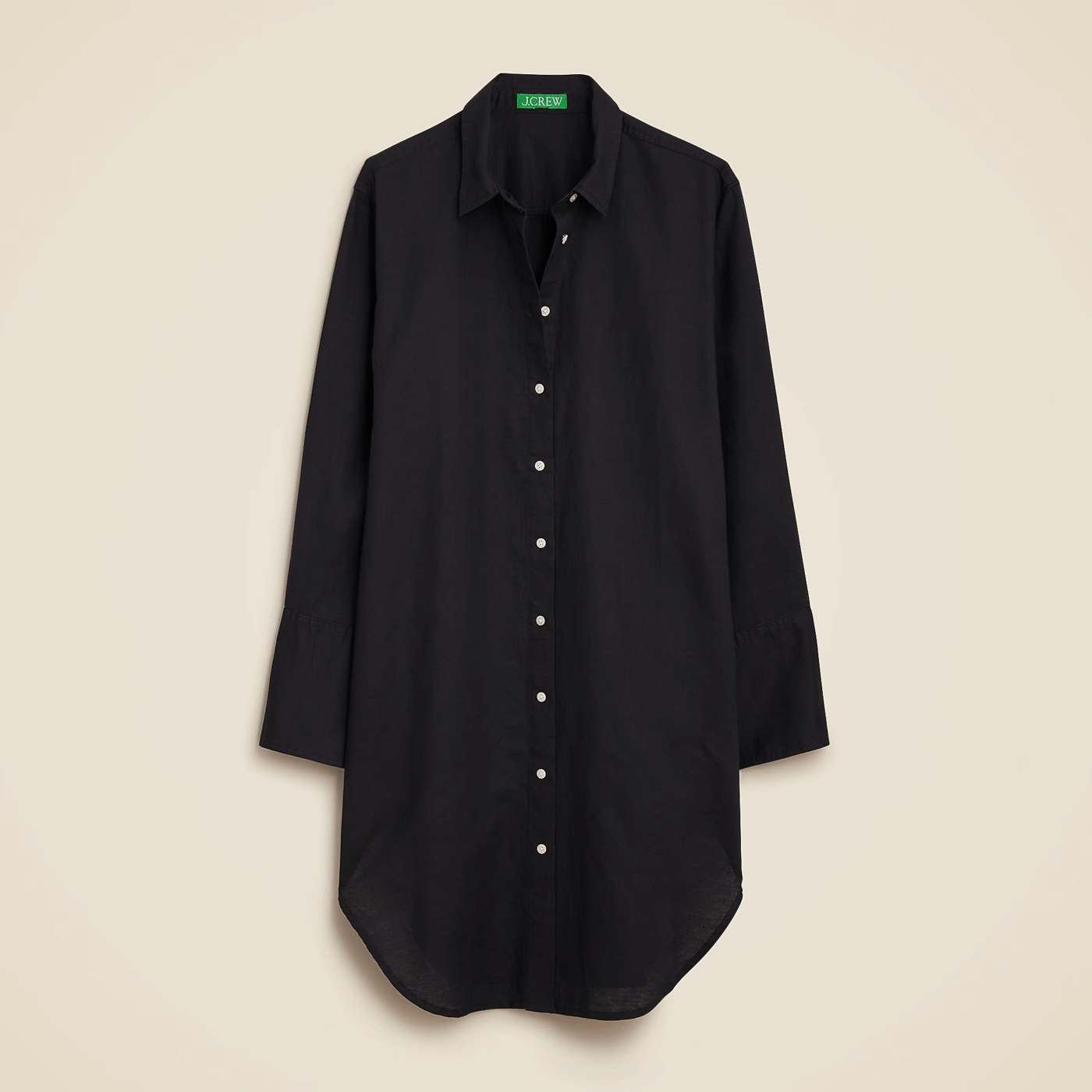 J.Crew Relaxed Fit Beach Shirt Coverup