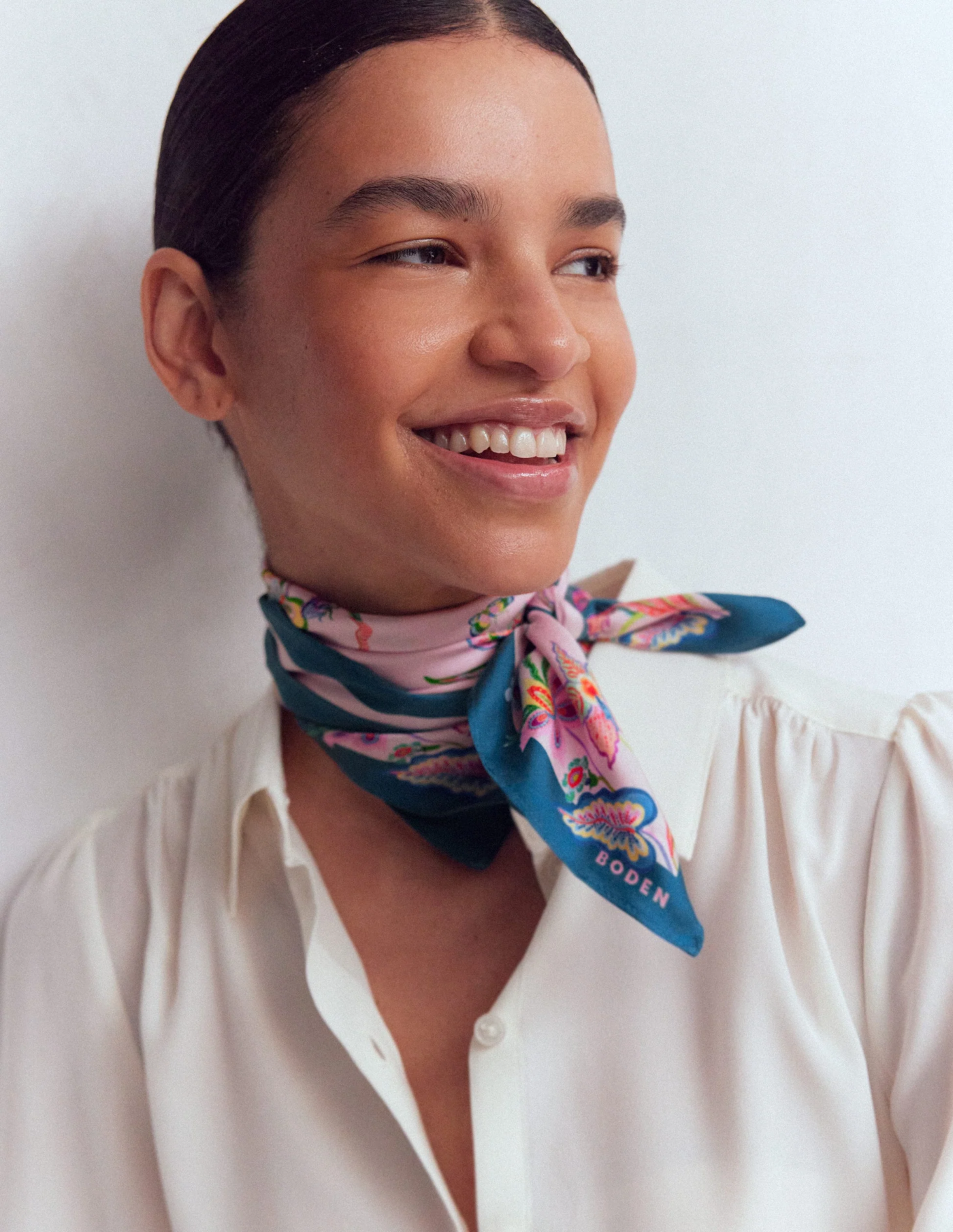 Elisabeth Silk Square Scarf